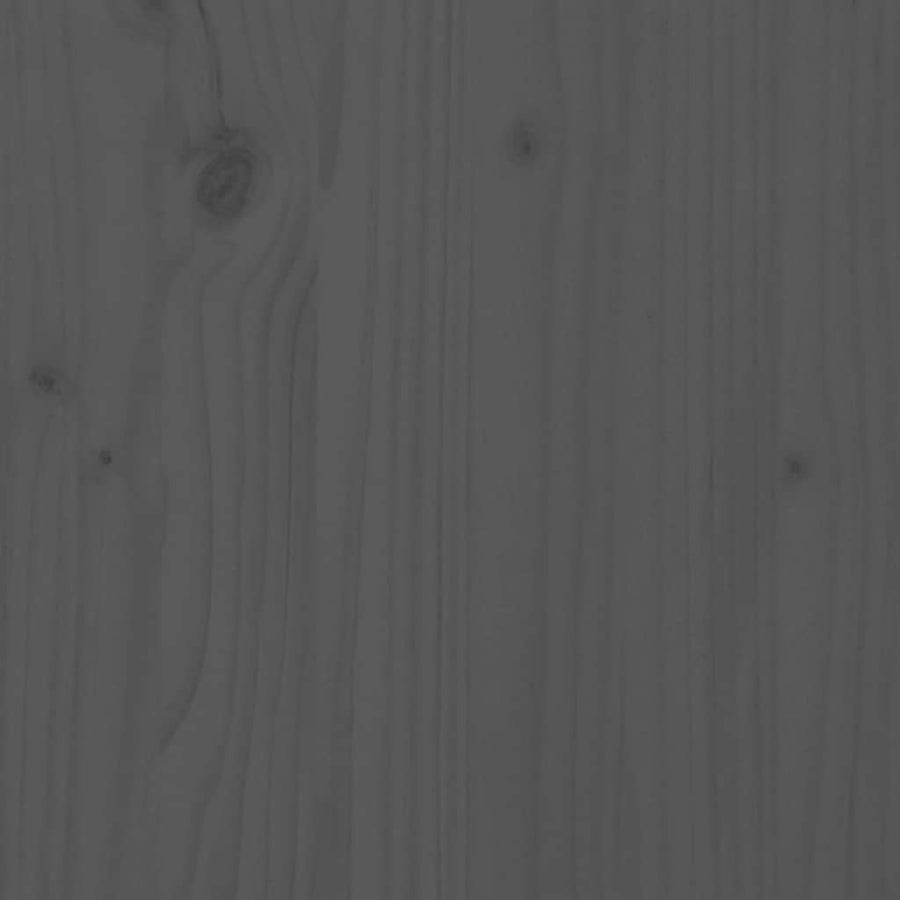 Garden Storage Box Grey 147x68x64 cm Solid Wood Pine