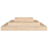 Planter 110x110x27 cm Solid Wood Pine - 45-Degree Angle