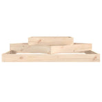Planter 112x112x27 cm Solid Wood Pine