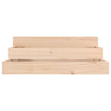Planter 78x78x27 cm Solid Wood Pine