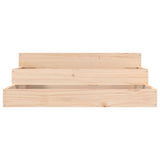 Planter 78x78x27 cm Solid Wood Pine - Top-Down View
