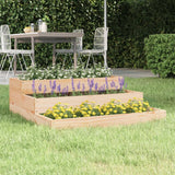 Planter 78x78x27 cm Solid Wood Pine