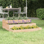 Planter 78x78x27 cm Solid Wood Pine