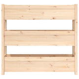 Planter 112x25x104.5 cm Solid Wood Pine - 45-Degree Angle