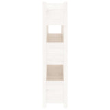 Planter White 112x25x104.5 cm Solid Wood Pine