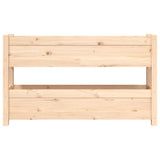 Planter 112x25x66 cm Solid Wood Pine - 45-Degree Angle