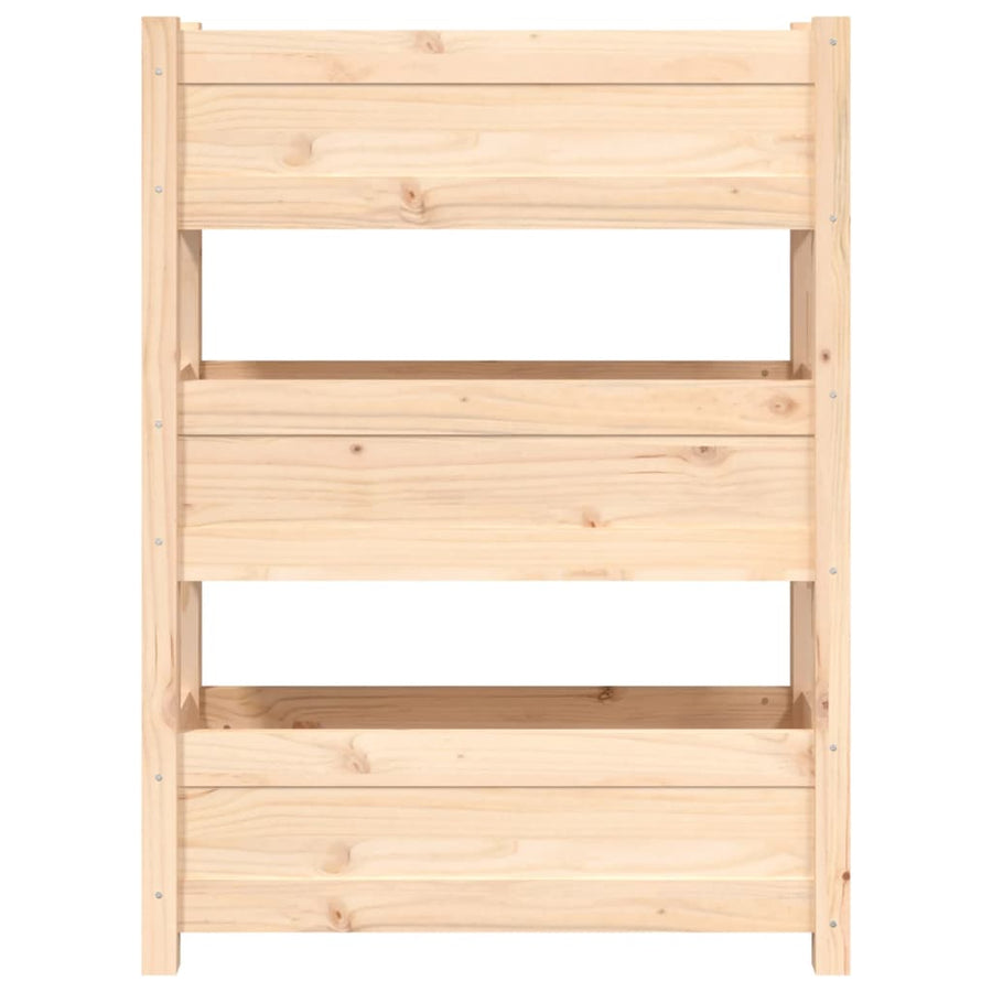Planter 77x25x104.5 cm Solid Wood Pine