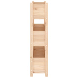 Planter 77x25x104.5 cm Solid Wood Pine - Rear View
