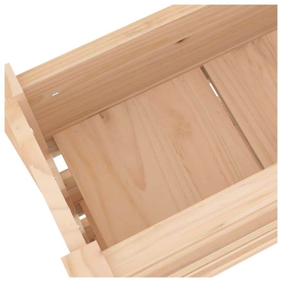 Planter 77x25x104.5 cm Solid Wood Pine