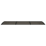 Door Canopy Black 300x100 cm Polycarbonate