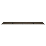 Door Canopy Black 400x100 cm Polycarbonate