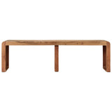 Bench 160x38x45 cm Solid Wood Acacia