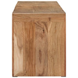Bench 160x38x45 cm Solid Wood Acacia - Side View