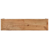 Bench 160x38x45 cm Solid Wood Acacia - Top-Down View
