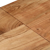 Bench 160x38x45 cm Solid Wood Acacia - Rear View