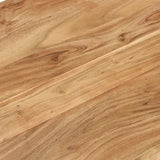 Coffee Table 110x55x35 cm Solid Wood Acacia - 45-Degree Angle