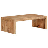 Coffee Table 110x55x35 cm Solid Wood Acacia - Extra Image