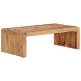 Coffee Table 110x55x35 cm Solid Wood Acacia - Extra Image