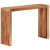 Console Table 110x30x76 cm Solid Wood Acacia - Extra Image