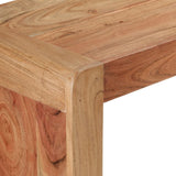 Console Table 110x30x76 cm Solid Wood Acacia - 45-Degree Angle