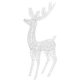 XXL Acrylic Christmas Reindeers 250 LED 3 pcs 180 cm Cold white - 45-Degree Angle