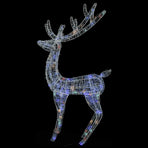 XXL Acrylic Christmas Reindeers 250 LED 2 pcs 180cm Multicolour