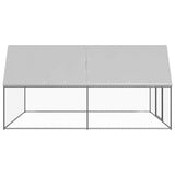 Outdoor Chicken Cage 3x4x2 m Galvanised Steel - Side View