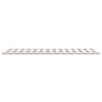 Bed Frame without Mattress White 150x200 cm Solid Wood Pine