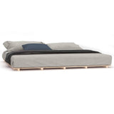 Bed Frame without Mattress 183x203 cm King Solid Wood Pine