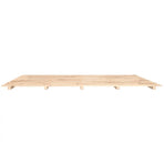 Bed Frame without Mattress 180x200 cm Solid Wood Pine