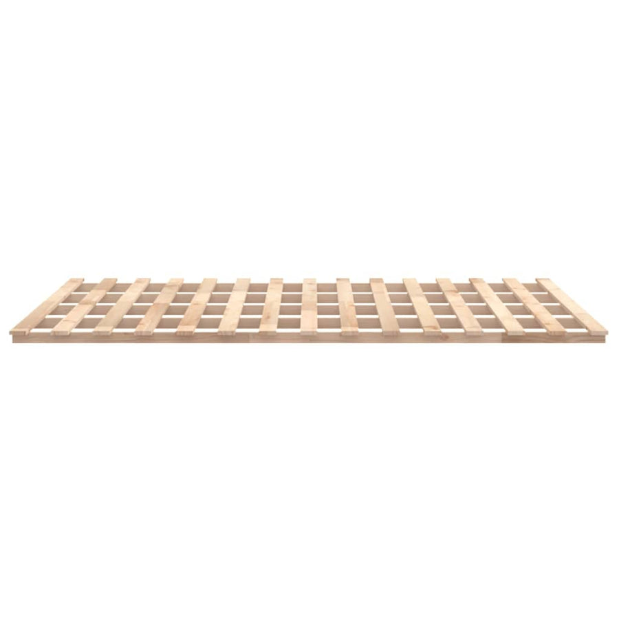 Bed Frame without Mattress 180x200 cm Solid Wood Pine