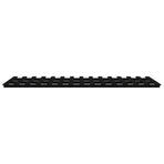 Bed Frame without Mattress Black 90x190 cm Solid Wood Pine