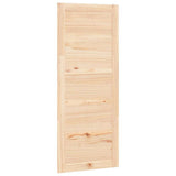 Barn Door 80x1.8x204.5 cm Solid Wood Pine