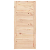 Barn Door 90x1.8x204.5 cm Solid Wood Pine