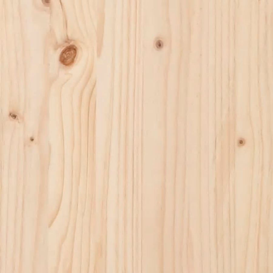 Barn Door 90x1.8x204.5 cm Solid Wood Pine