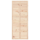 Barn Door 90x1.8x214 cm Solid Wood Pine
