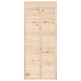 Barn Door 90x1.8x214 cm Solid Wood Pine - 45-Degree Angle