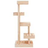 Cat Tree 45.5x49x103 cm Solid Wood Pine - 45-Degree Angle