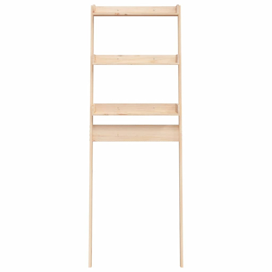 Toilet Rack 63.5x32x179 cm Solid Wood Pine