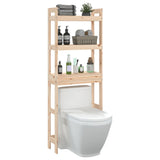 Toilet Rack 63x26x171 cm Solid Wood Pine - Top-Down View