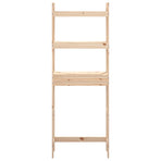 Toilet Rack 63x26x171 cm Solid Wood Pine