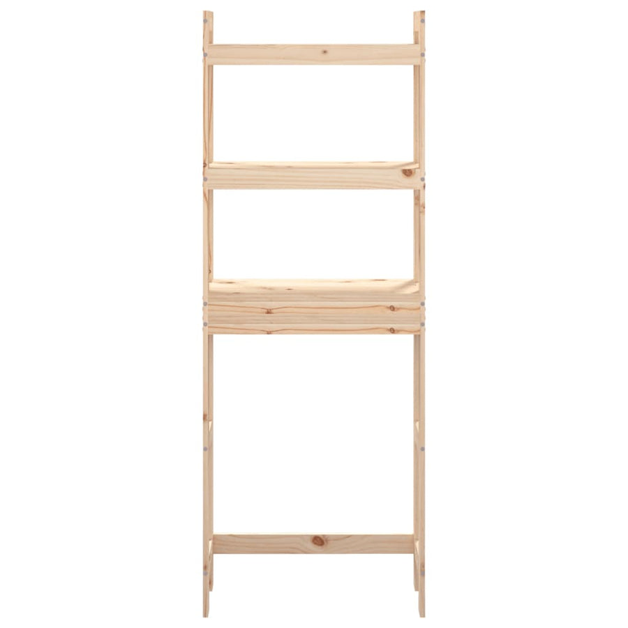 Toilet Rack 63x26x171 cm Solid Wood Pine
