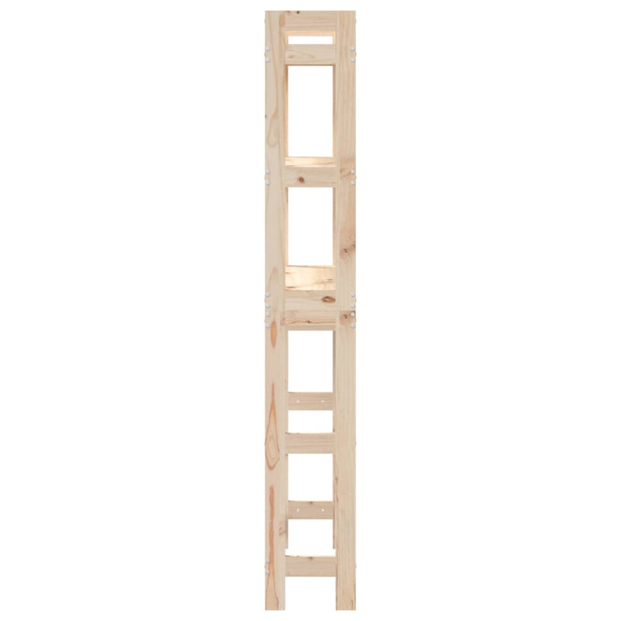 Toilet Rack 63x26x171 cm Solid Wood Pine