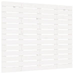 Wall Headboard White 96 cm Solid Wood Pine