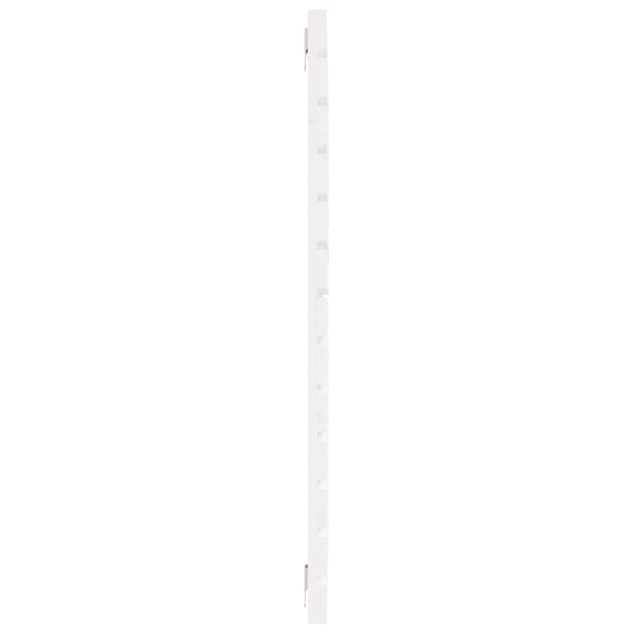 Wall Headboard White 96 cm Solid Wood Pine