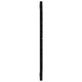 Wall Headboard Black 96 cm Solid Wood Pine