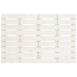 Wall Headboard White 96 cm Solid Wood Pine