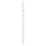 Wall Headboard White 96 cm Solid Wood Pine