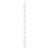 Wall Headboard White 156 cm Solid Wood Pine