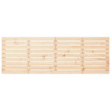Wall Headboard 186 cm Solid Wood Pine - Top-Down View